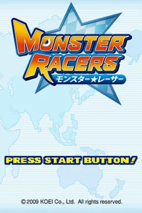 Monster Racers (Japan) screen shot title